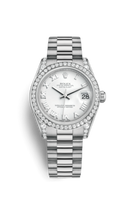 Rolex Datejust 31 Stainless Steel Diamond / Oyster / Pink MOP - Roman (178159-0066)