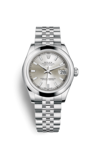 Rolex - 178240-0005  Datejust 31 Stainless Steel Domed / Jubilee / Silver