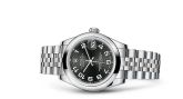 Rolex - 178240-0019  Datejust 31 Stainless Steel Domed / Jubilee / Black Arabic