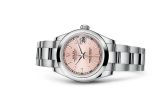 Rolex - 178240-0028  Datejust 31 Stainless Steel Domed / Pink / Pink