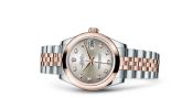 Rolex - 178241-0046  Datejust 31 Rolesor Everose Domed / Jubilee / Silver Diamonds