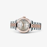 Rolex - 178241-0046  Datejust 31 Rolesor Everose Domed / Jubilee / Silver Diamonds