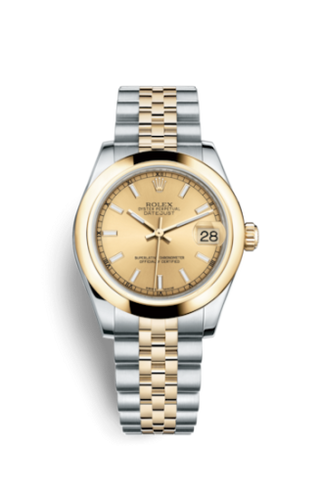 Rolex - 178243-0003  Datejust 31 Rolesor Yellow  Domed / Jubilee / Champagne