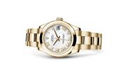 Rolex - 178248-0065  Datejust 31 Yellow Gold Domed / Oyster / White Roman