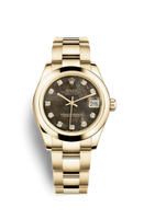 Rolex Datejust 31 Stainless Steel Diamond / Oyster / Black (178248-0076)