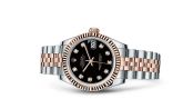 Rolex - 178271-0017  Datejust 31 Rolesor Everose Fluted / Jubilee / Black Diamond