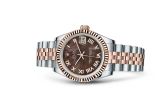 Rolex - 178271-0031  Datejust 31 Rolesor Everose Fluted / Jubilee / Black MOP Roman