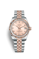 Rolex Datejust 31 Stainless Steel Fluted / Jubilee / White (178271-0034)