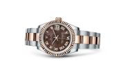 Rolex - 178271-0047  Datejust 31 Rolesor Everose Fluted / Oyster / Black MOP Roman