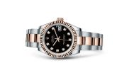 Rolex - 178271-0049  Datejust 31 Rolesor Everose Fluted / Oyster / Black Diamond