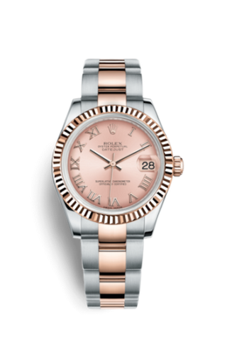 Rolex - 178271-0062  Datejust 31 Rolesor Everose Fluted / Oyster / Pink Roman