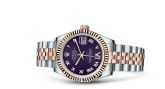 Rolex - 178271-0072  Datejust 31 Rolesor Everose Fluted / Jubilee / Purple Roman