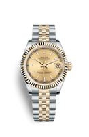 Rolex Datejust 31 Yellow Gold Diamond / President / MOP (178273-0001)