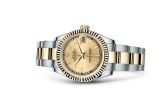 Rolex - 178273-0009  Datejust 31 Rolesor Yellow Fluted / Oyster / Champagne