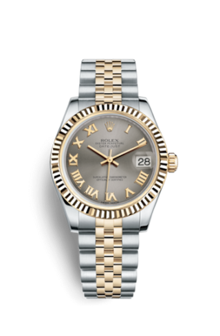 Rolex - 178273-0089  Datejust 31 Rolesor Yellow Fluted / Jubilee / Steel Roman