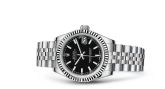 Rolex - 178274-0004  Datejust 31 Stainless Steel Fluted / Jubilee / Black