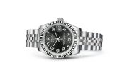 Rolex - 178274-0005  Datejust 31 Stainless Steel Fluted / Jubilee / Black - Arabic