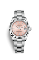 Rolex Datejust 31 Rolesor Everose Domed / Jubilee / Chocolate Roman (178274-0027)