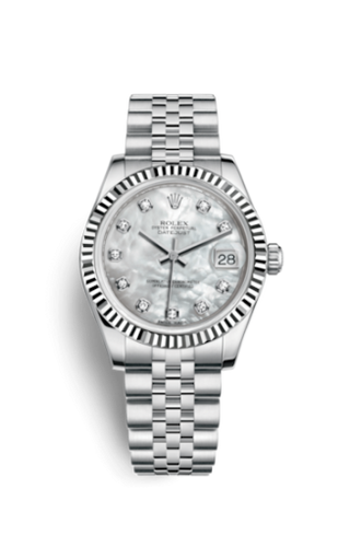 Rolex - 178274-0042  Datejust 31 Stainless Steel Fluted / Jubilee / MOP