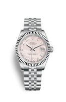 Rolex Datejust 31 Everose Fluted / President / MOP (178274-0044)