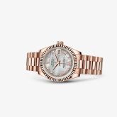 Rolex - 178275f-0034  Datejust 31 Everose Fluted / President / MOP Roman