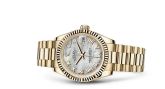 Rolex - 178278-0038  Datejust 31 Yellow Gold Fluted / President / MOP Roman