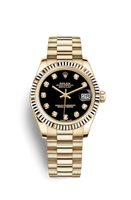 Rolex Datejust 31 Rolesor Yellow Diamond / Oyster / Steel Roman (178278-0065)