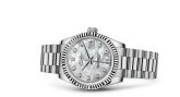 Rolex - 178279-0015  Datejust 31 White Gold Fluted / President / MOP