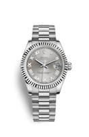 Rolex Datejust 31 Stainless Steel Fluted / Oyster / Meteorite (178279-0047)