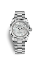 Rolex Datejust 31 Stainless Steel Domed Diamond / Jubilee / Silver - Diamond (178279-0064)