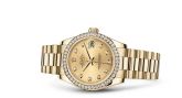 Rolex - 178288-0007  Datejust 31 Yellow Gold Diamond / President / Champagne Diamond