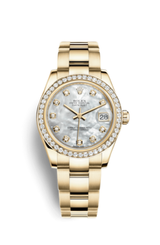 Rolex - 178288-0010  Datejust 31 Yellow Gold Diamond / Oyster / MOP