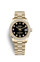 Rolex Datejust 31 Stainless Steel Domed Diamond / Jubilee / Purple - Roman (178288-0011)