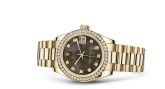 Rolex - 178288-0045  Datejust 31 Yellow Gold Diamond / President / Black MOP