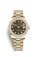 Rolex Datejust 31 Yellow Gold Domed / Oyster / MOP Roman (178288-0045)