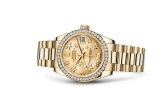 Rolex - 178288-0049  Datejust 31 Yellow Gold Diamond / President / Champagne Floral