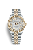 Rolex Datejust 31 Stainless Steel Domed Diamond / Jubilee / MOP - Roman (178313-0002)