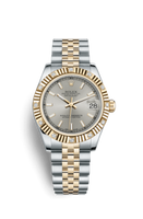 Rolex Datejust 31 Yellow Gold Diamond / President / Champagne Computer (178313-0013)