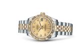 Rolex - 178313-0029  Datejust 31 Rolesor Yellow Fluted Diamond / Jubilee / Champagne Diamond