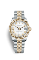 Rolex Datejust 31 Rolesor Yellow Fluted / Jubilee / MOP Roman (178313-0062)