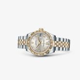 Rolex - 178313-0074  Datejust 31 Rolesor Fluted Diamond / Jubilee / Silver Roman