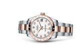 Rolex - 178341-0037  Datejust 31 Rolesor Everose Domed Diamond / Oyster / White Diamond