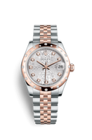 Rolex Datejust 31 Everose Domed / President / MOP Roman (178341-0045)