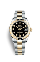 Rolex Datejust 31 Yellow Gold Domed / President / Olive Roman (178343-0039)