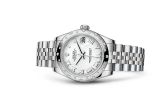 Rolex - 178344-0005  Datejust 31 Stainless Steel Domed Diamond / Jubilee / White Roman