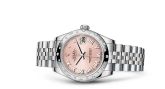 Rolex - 178344-0019  Datejust 31 Stainless Steel Domed Diamond / Jubilee / Pink - Roman