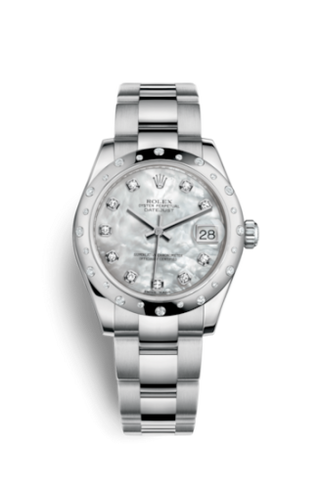 Rolex - 178344-0064  Datejust 31 Stainless Steel Domed Diamond / Oyster / MOP