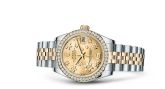 Rolex - 178383-0006  Datejust 31 Rolesor Yellow Diamond / Jubilee / Champagne Floral