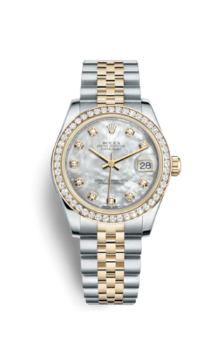 Rolex - 178383-0008  Datejust 31 Rolesor Yellow Diamond / Jubilee / MOP