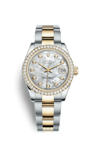 Rolex - 178383-0020  Datejust 31 Rolesor Yellow Diamond / Oyster / MOP